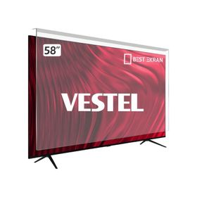 Castmax 3 mm Vestel 58U9510 Uyumlu TV Ekran Koruyucu
