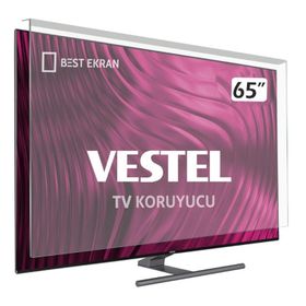 Castmax 3 mm Vestel 65Q9900 Uyumlu TV Ekran Koruyucu
