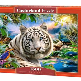 Castorland 1500 Parça Twilight Alaca Karalık Puzzle