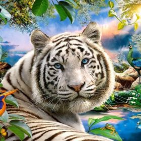 Castorland 1500 Parça Twilight Alaca Karalık Puzzle