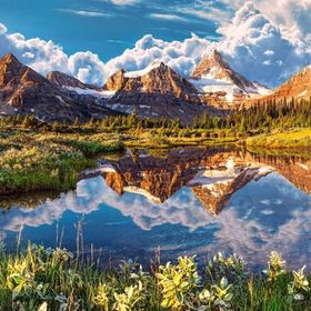 Castorland 500 Parça Mirror of the Rockies Puzzle