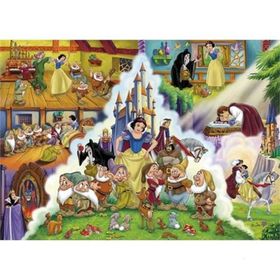 Castorland 66032 Snow White and the Seven Dwarfs 60 Parça Çocuk Puzzle