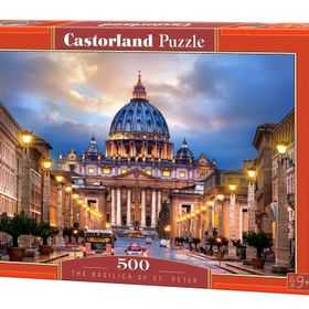 Castorland Aziz Petrus Bazilikası Roma 500 Parça Puzzle