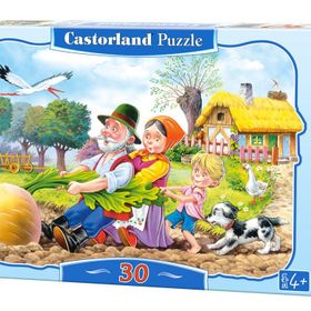 Castorland Büyük Şalgam 30 Parça Çocuk Puzzle