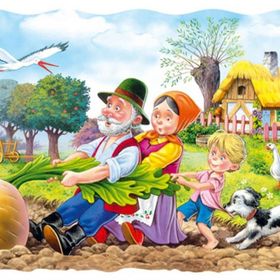 Castorland Büyük Şalgam 30 Parça Çocuk Puzzle