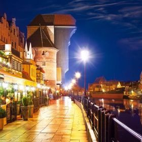 Castorland Gdansk Waterfront at Night 1000 Parça Puzzle