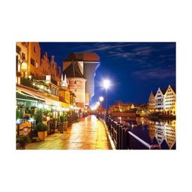 Castorland Gdansk Waterfront at Night 1000 Parça Puzzle