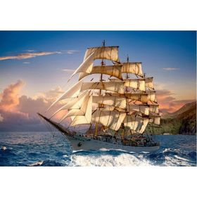 Castorland Gün Batımında Yelkenli 1500 Parça Puzzle