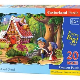 Castorland Hansel ve Gretel 20 Parça Puzzle