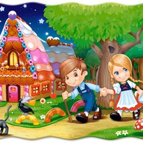 Castorland Hansel ve Gretel 30 Parça Çocuk Puzzle
