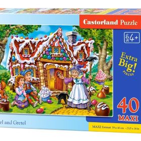 Castorland Hansel ve Gretel 40 Parça Puzzle