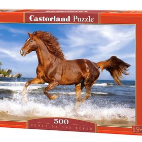 Castorland Horse On The Beach 500 Parça Puzzle