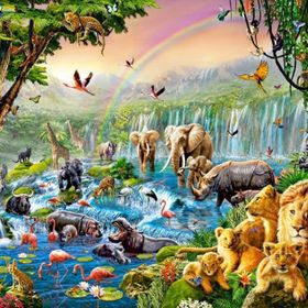 Castorland Jungle River 500 Parça Puzzle
