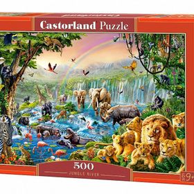 Castorland Jungle River 500 Parça Puzzle