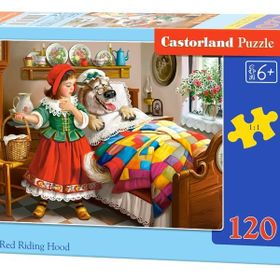 Castorland Kırmızı Başlıklı Kız 120 Parça Çocuk Puzzle