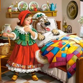 Castorland Kırmızı Başlıklı Kız 120 Parça Çocuk Puzzle