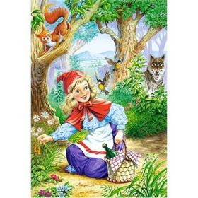 Castorland Kırmızı Başlıklı Kız 60 Parça Puzzle