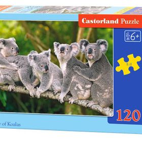 Castorland Koala Ailesi 120 Parça Puzzle