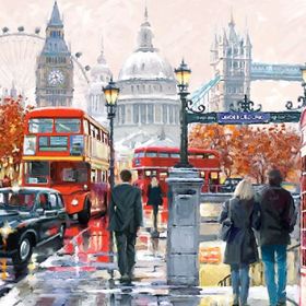 Castorland Kolaj Londra 1000 Parça Puzzle