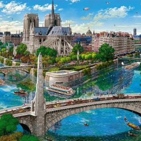 Castorland Paris Notre Dame 500 Parça Puzzle