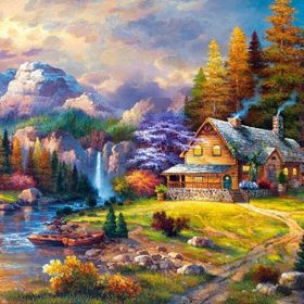Castorland Saklı Cennet 1500 Parçalık Puzzle