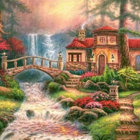Castorland Sierra River Falls 500 Parça Puzzle