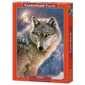 Castorland Yalnız Kurt 500 Parça Puzzle