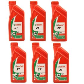 Castrol 2t 1 Lt 6'li 2 Zamanlı Mineral Bazlı Motosiklet Yağı