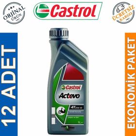 Castrol Actevo 4T 20W-40 1 lt Motorsiklet Yağı