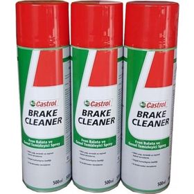 Castrol Brake Cleaner 3x500 ml Fren Balata ve Genel Temizleme Spreyi