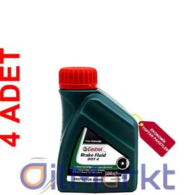 Castrol Brake Fluid Dot 4 500 ml 4'lü Fren Yağı