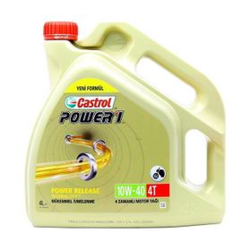 Castrol Power 1 4T 10w40 - 4 Lt - Motorsiklet Yağı