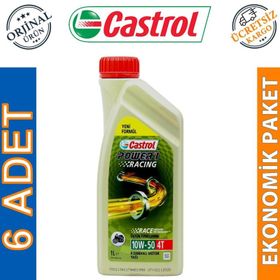 Castrol Power 1 Racing 4T 10W-50 1 lt 6'lı Motor Yağı
