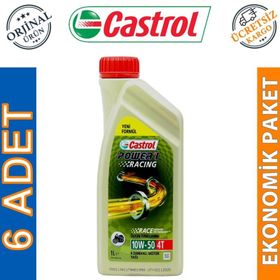 Castrol Power 1 Racing 4T 10W-50 1 lt 6'lı Motor Yağı
