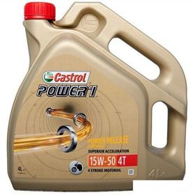 Castrol Power 1 W 15W-50 4T 4 lt 4 Zamanlı Motor Yağı