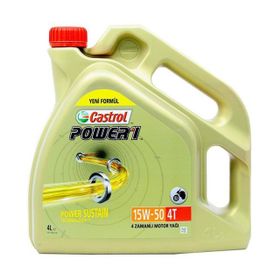 Castrol Power 1 W 15W-50 4T 4 lt 4 Zamanlı Motor Yağı