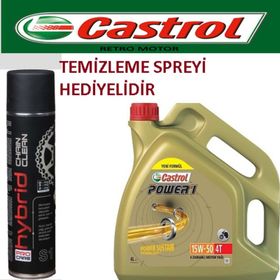 Castrol Power 1 W 15W-50 4T 4 lt 4 Zamanlı Motor Yağı