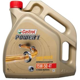 Castrol Power 1 W 15W-50 4T 4 lt Motosiklet Motor Yağı