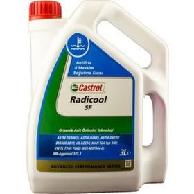 Castrol Radicool SF 3 lt Organik Kırmızı Antifriz