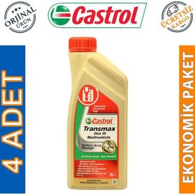 Castrol Transmax Dexron III 1 lt 4'lü Otomatik Şanzıman Yağı