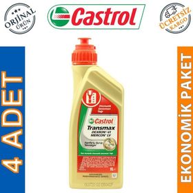 Castrol Transmax Dexron VI Mercon LV 1 lt 4'lü Otomatik Şanzıman Yağı