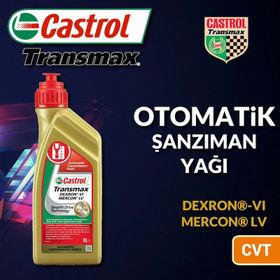 Castrol Transmax Dexron VI Mercon LV 1 lt Otomatik Şanzıman Yağı