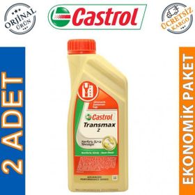 Castrol Transmax Z 1 Lt 2'li Sentetik Otomatik Şanzıman Yağı