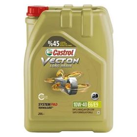 Castrol Vecton Long Drain 10W-40 E6-E9 20 lt Motor Yağı