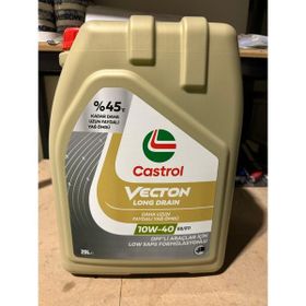 Castrol Vecton Long Drain 10W-40 E8-E11 - 20 lt Motor Yağı