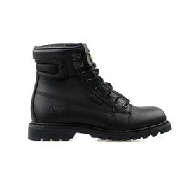 Cat 015M101226 Siyah Overpass Black Deri Erkek Outdoor Botu