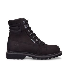 Cat 015M101226 Siyah Overpass WP Black Baskılı Nubuk Erkek Outdoor Botu