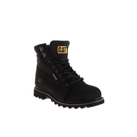 Cat 015M101226 Siyah Overpass WP Black Baskılı Nubuk Erkek Outdoor Botu