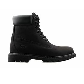 Cat 015M101377 Clovis Black Nubuk Hakiki Deri Erkek Bot