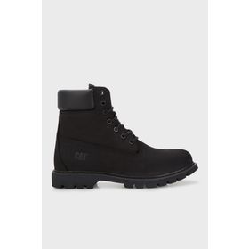 Cat 015M101377 Clovis Black Nubuk Hakiki Deri Erkek Bot